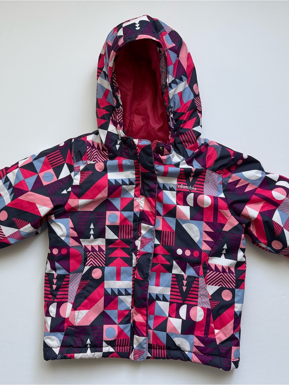 Columbia Toddler Girl Retro Winter Ski Outdoor Puffer Jacket
